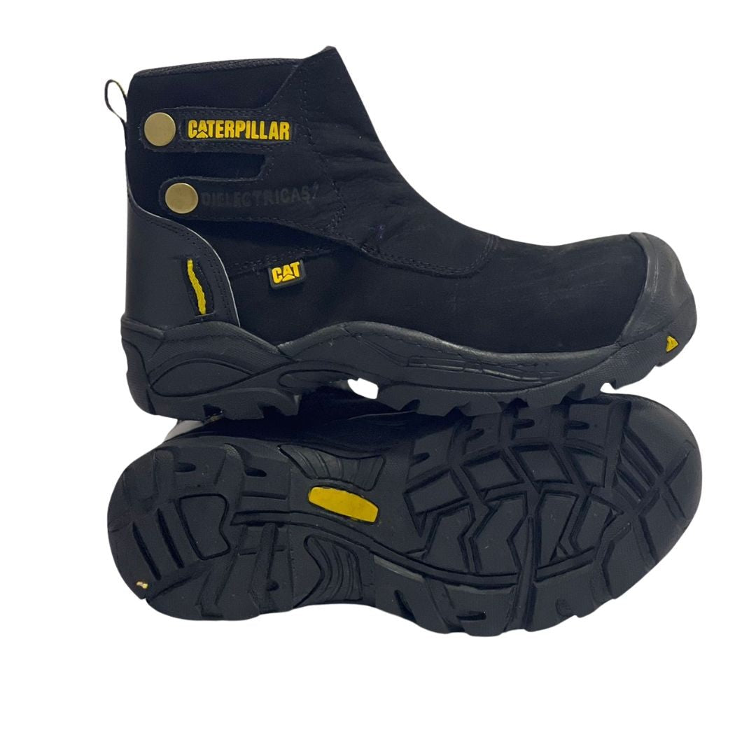 BOTA CUERO PUNTA DE SEGURIDAD