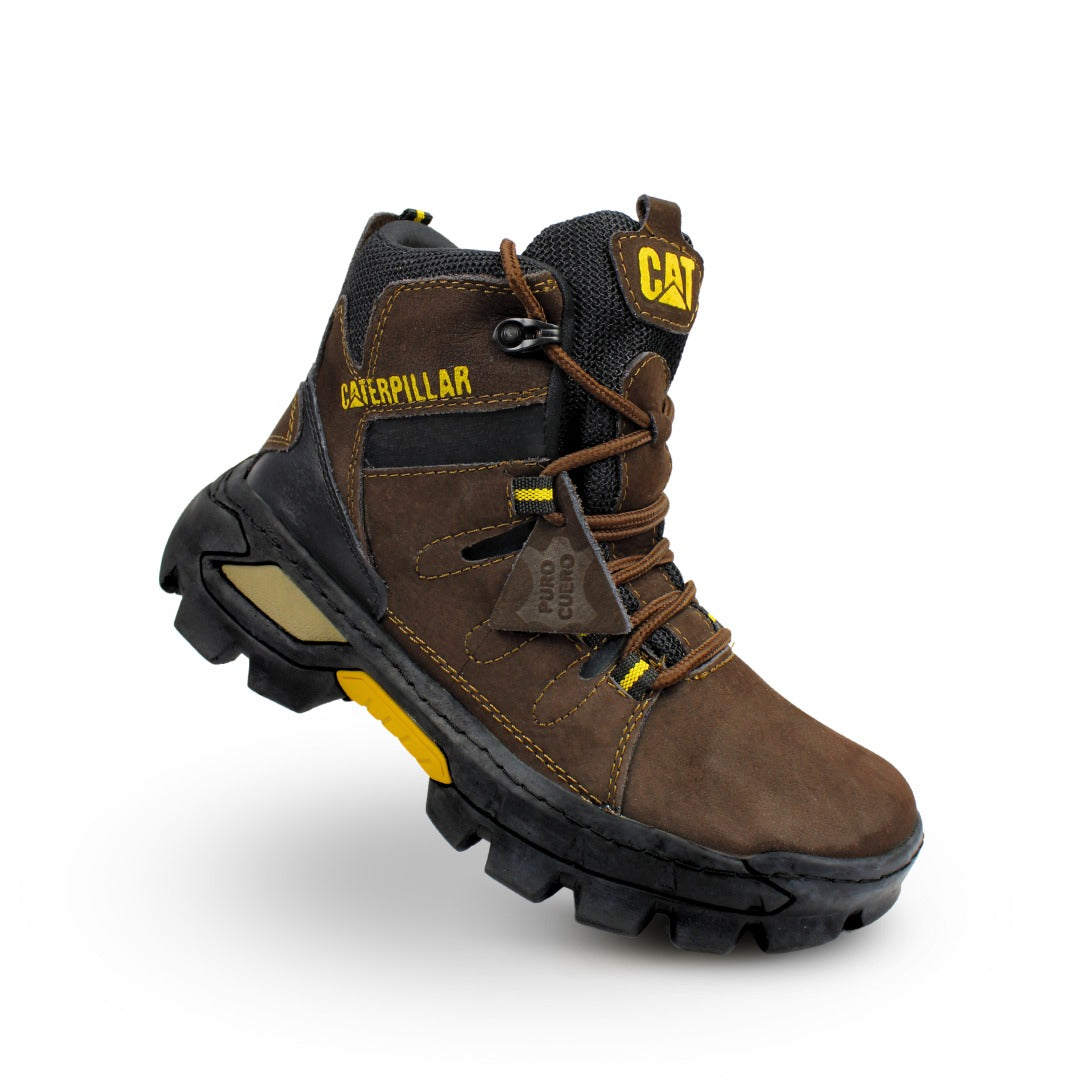BOTA EN CUERO CATERPILAR