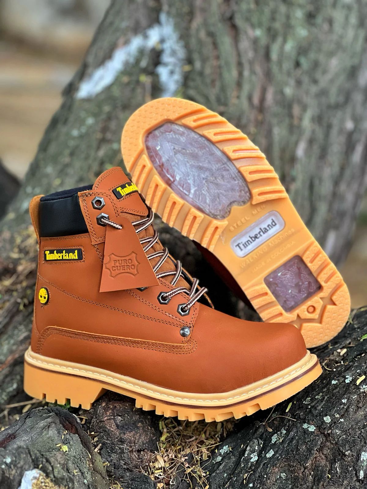 BOTA DE CUERO TIMBERLAND
