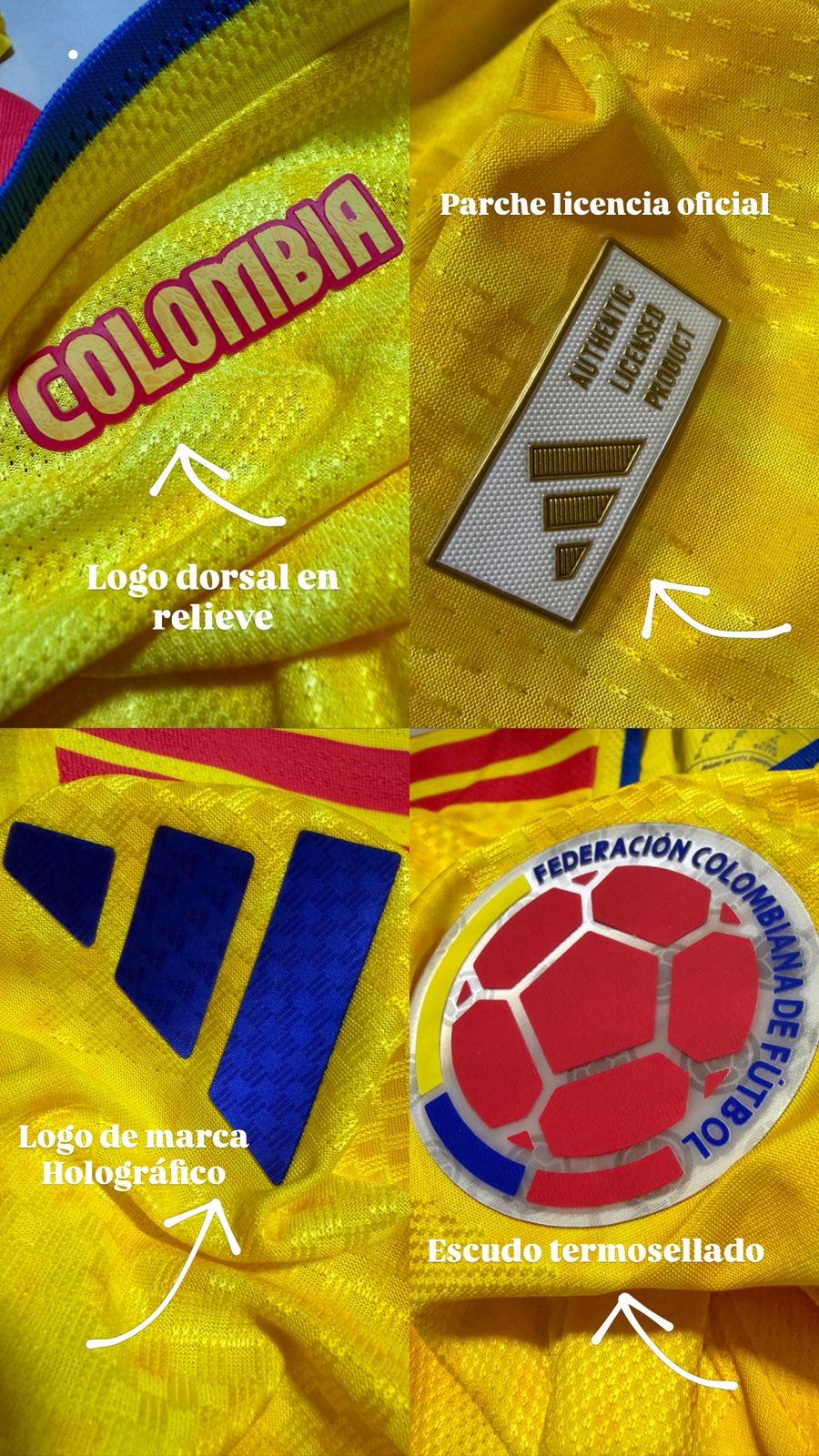 Camiseta Selección Colombia